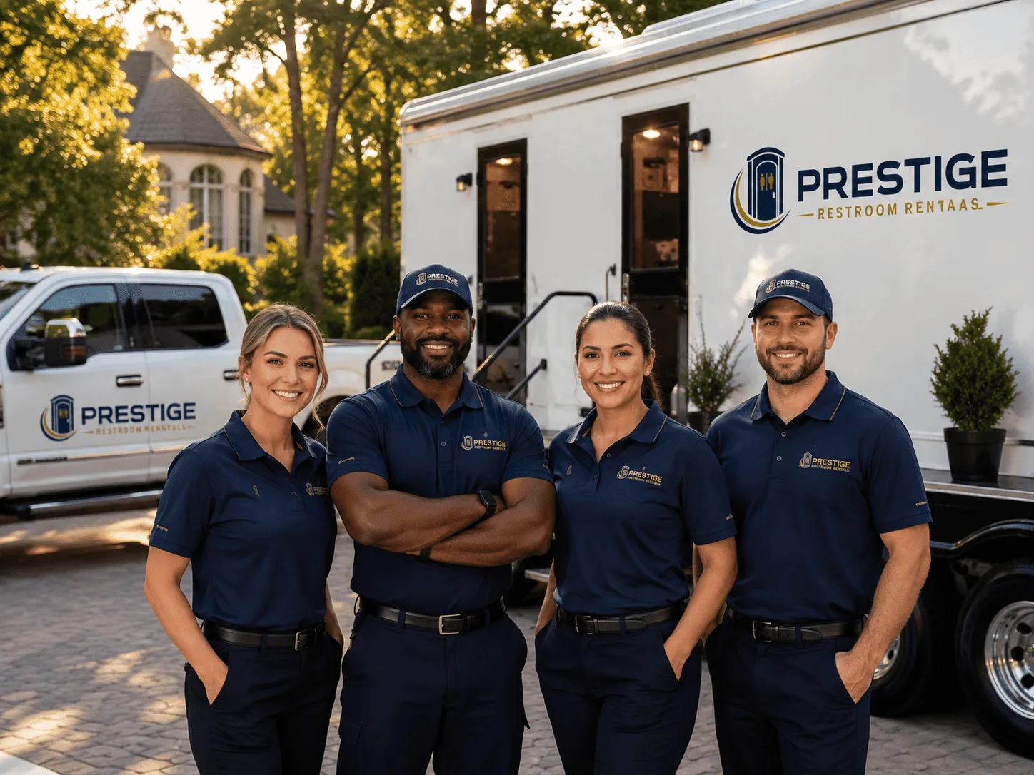 Trusted Luxury Portable Restrooms company in Votaw, TX